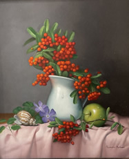 pear blossoms fall berries